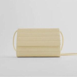 [NWT] Zara Cream Clutch / Crossbody Bag